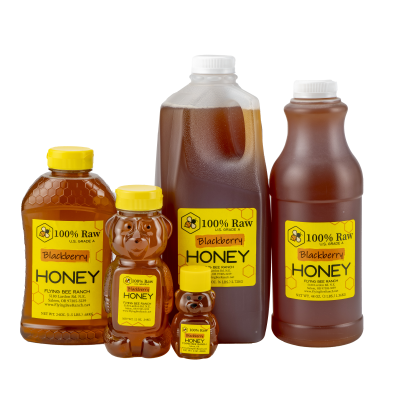 Raw Blackberry Honey