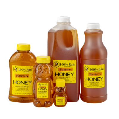 Raw Blueberry Honey