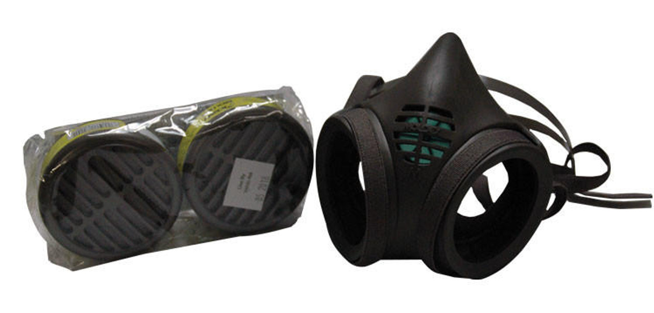 Half Face Respirator with filters