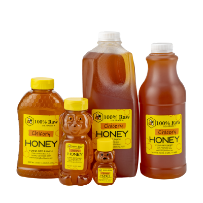 Raw Chicory Honey from Flying Bee Ranch in Salem, Oregon