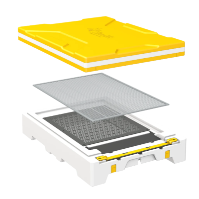 HiveIQ Base, Lid, & Queen Excluder Kit